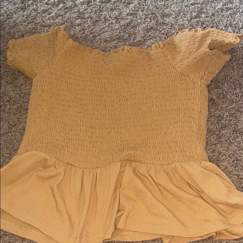 american eagle off the shoulder top